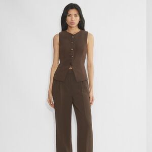 Wilfred - Aritzia Chocolate Vest